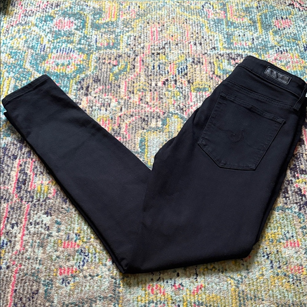 AG Adriano Goldschmied Black Skinny Jeans